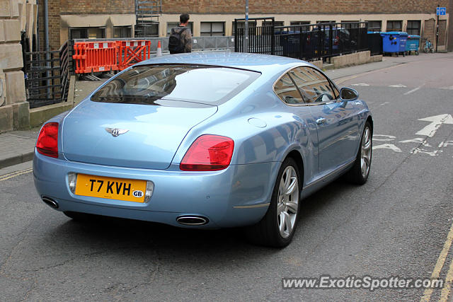 Bentley Continental spotted in Cambridge, United Kingdom