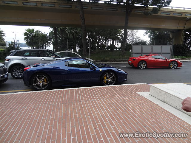Ferrari 458 Italia spotted in Monte carlo, Monaco