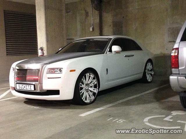 Rolls Royce Ghost spotted in Washington DC, United States