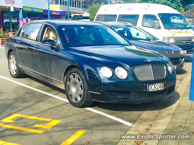 Bentley Continental spotted in Picton, New Zealand