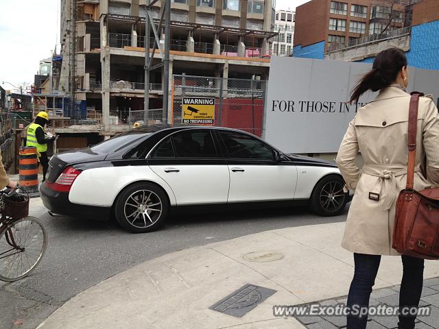 Mercedes Maybach spotted in Toronto, Canada