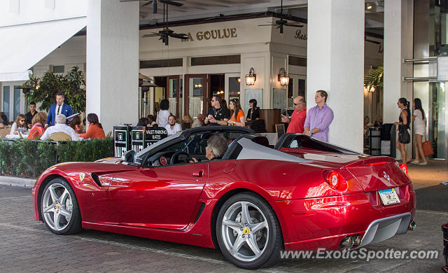 Ferrari 599GTO spotted in Bal Harbor, Florida