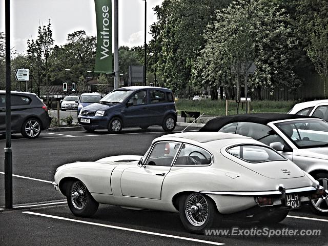 Jaguar E-Type spotted in Burgess hill, United Kingdom