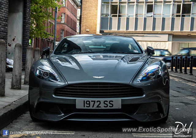 Aston Martin Vanquish spotted in Manchester, United Kingdom