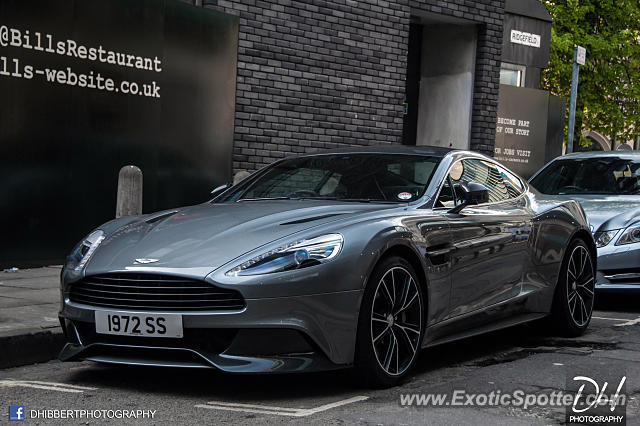 Aston Martin Vanquish spotted in Manchester, United Kingdom