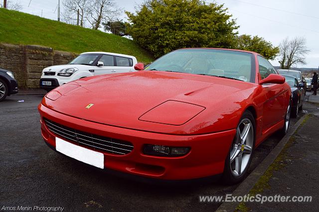 Ferrari 456 spotted in Corbridge, United Kingdom