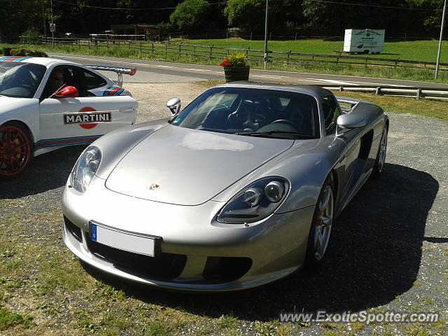 Porsche Carrera GT spotted in Adenau, Germany