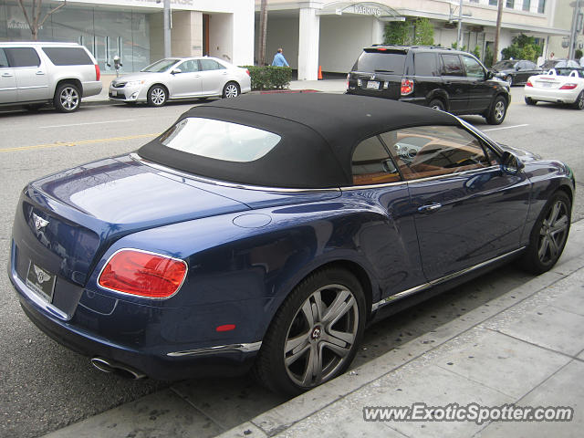 Bentley Continental spotted in Beverly Hills, California