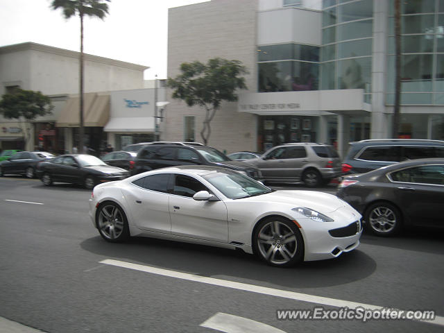 Fisker Karma spotted in Beverly Hills, California