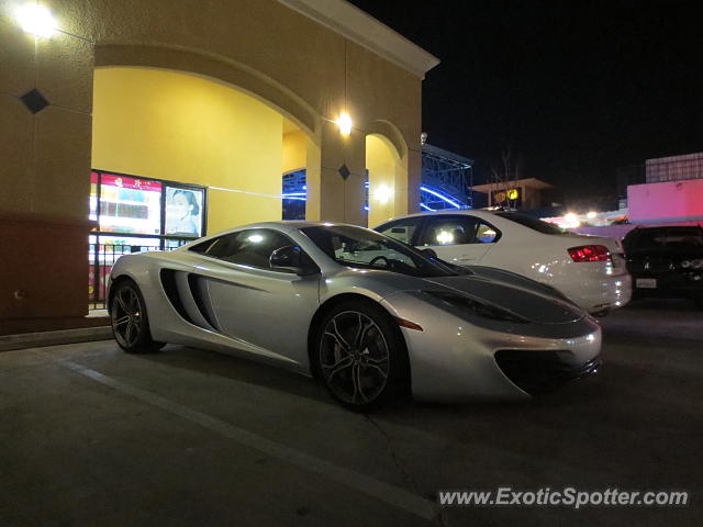 Mclaren MP4-12C spotted in San Gabriel, California