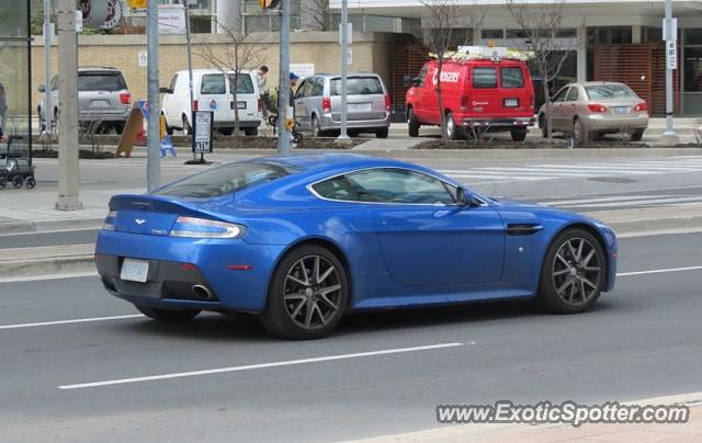 Aston Martin Vantage spotted in Toronto, Canada