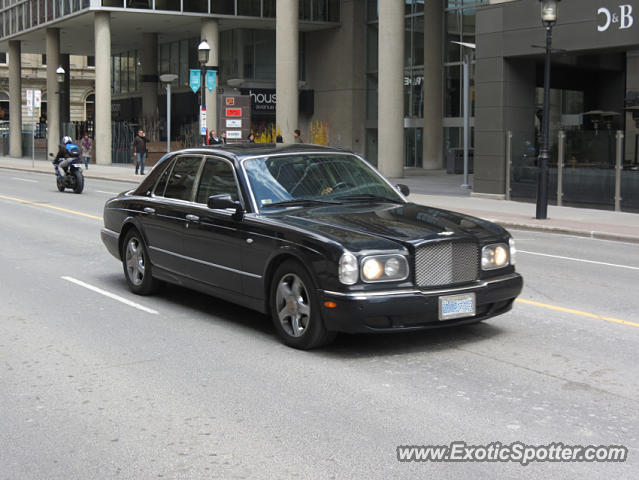 Bentley Arnage spotted in Toronto, Canada