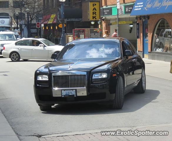 Rolls Royce Ghost spotted in Toronto, Canada