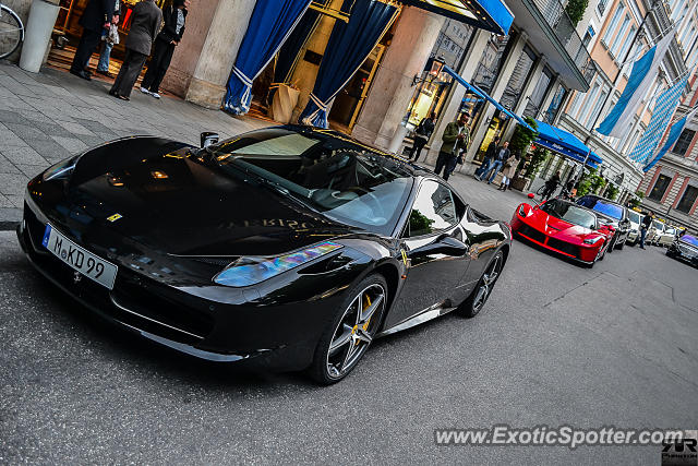 Ferrari 458 Italia spotted in Munich, Germany
