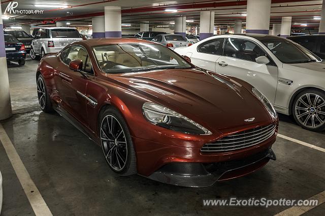 Aston Martin Vanquish spotted in Johannesburg, South Africa