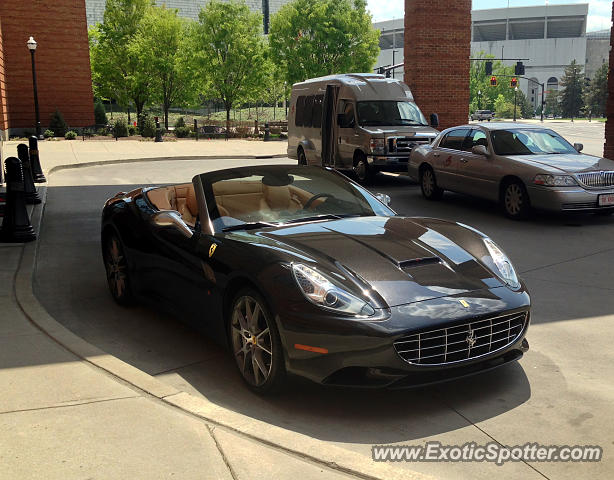 Ferrari California spotted in Columbus, Ohio
