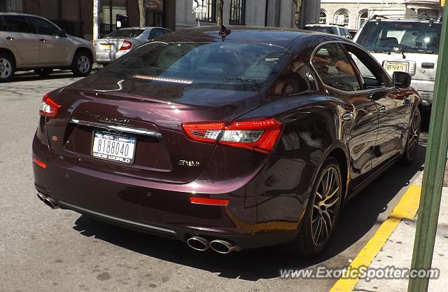 Maserati Ghibli spotted in Hoboken, New Jersey