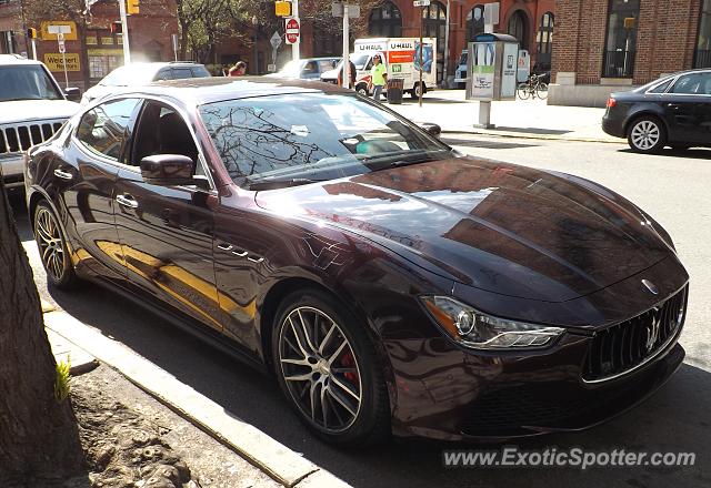 Maserati Ghibli spotted in Hoboken, New Jersey