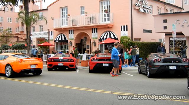 Ferrari F430 spotted in La Jolla, California