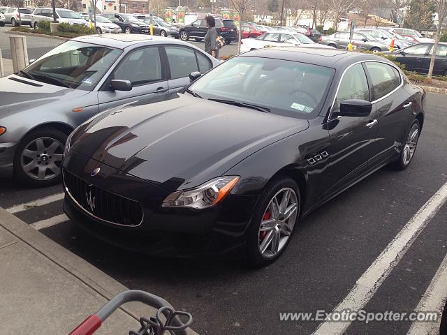 Maserati Quattroporte spotted in Madison, New Jersey