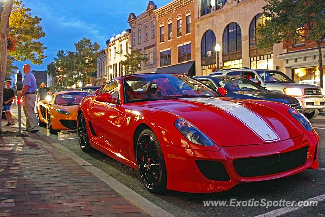 Ferrari 599GTO spotted in Red Bank, New Jersey