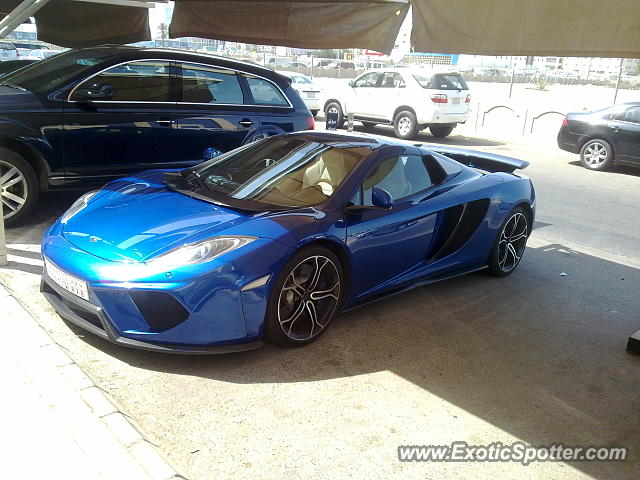 Mclaren MP4-12C spotted in Jeddah, Saudi Arabia