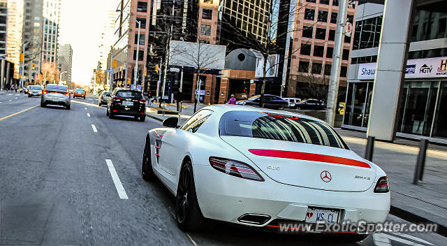 Mercedes SLS AMG spotted in Toronto, Canada