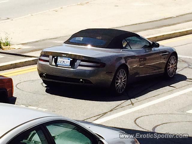 Aston Martin DB9 spotted in Glendale, California
