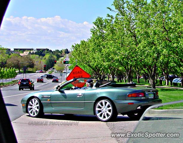 Aston Martin DB7 spotted in Greenwood, Colorado