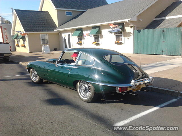 Jaguar E-Type spotted in Sodus Point, New York