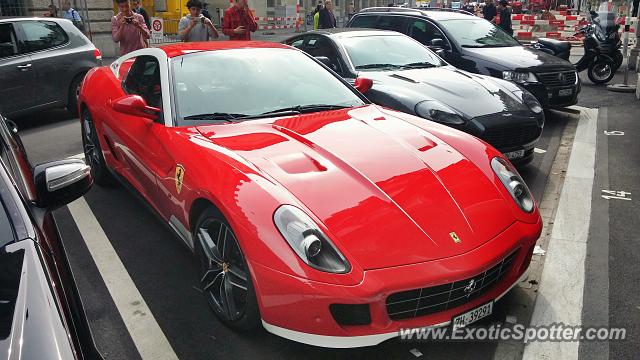Ferrari 599GTO spotted in Zurich, Switzerland