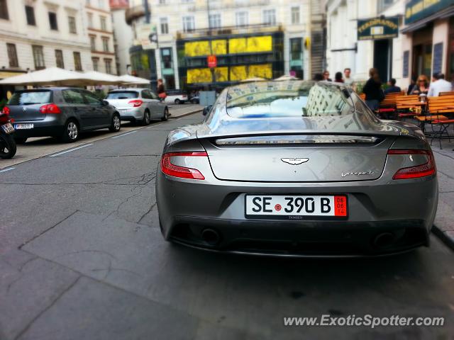 Aston Martin Vanquish spotted in Vienna, Austria