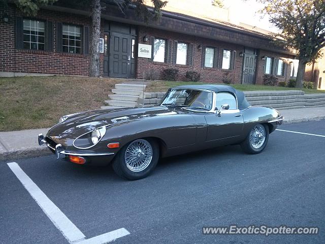 Jaguar E-Type spotted in Montreal, Canada