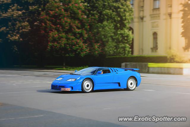 Bugatti EB110 spotted in Munich, Germany