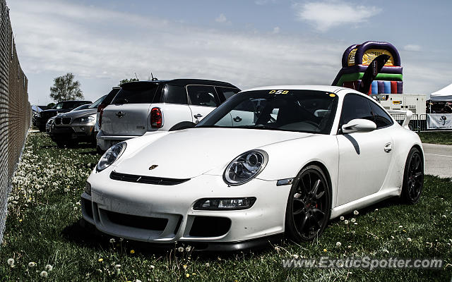 Porsche 911 GT3 spotted in Speedway, Indiana