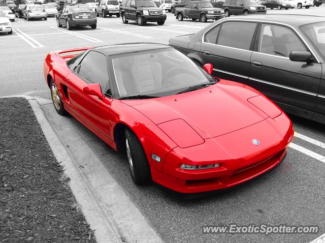 Acura NSX spotted in Raleigh, North Carolina