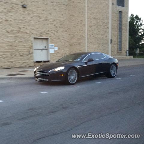 Aston Martin Rapide spotted in Dallas, Texas