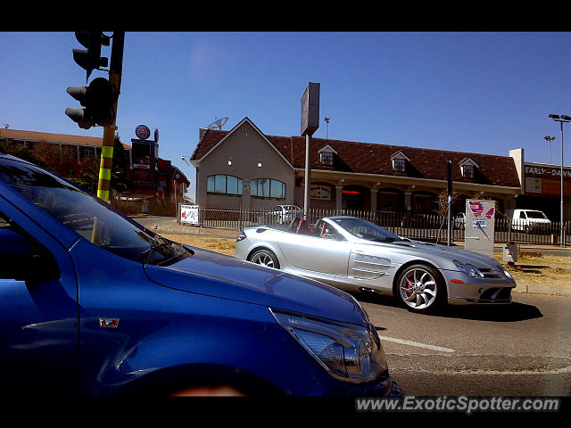 Mercedes SLR spotted in Sandton, South Africa