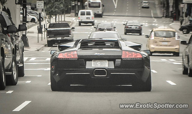 Lamborghini Murcielago spotted in Charlotte, North Carolina