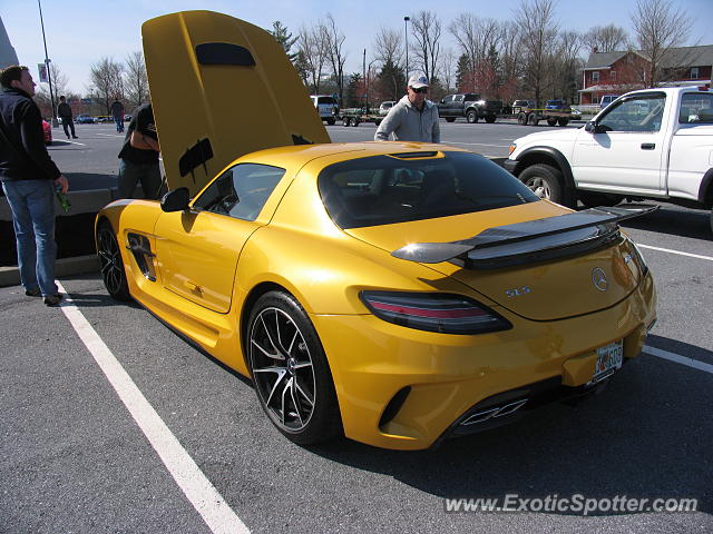 Mercedes SLS AMG spotted in Hershey, Pennsylvania