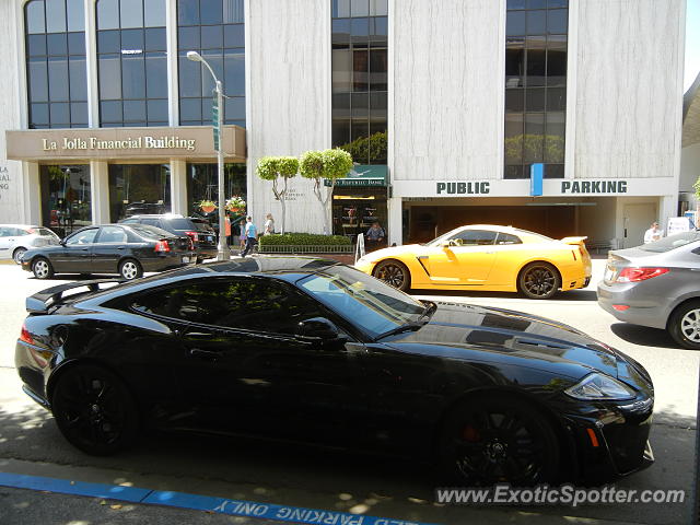 Jaguar XKR-S spotted in La Jolla, California
