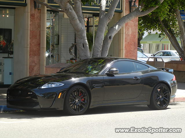 Jaguar XKR-S spotted in La Jolla, California