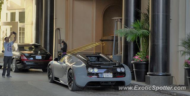 Bugatti Veyron spotted in Beverly Hills, California