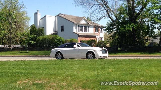 Rolls Royce Phantom spotted in Morristown, New Jersey