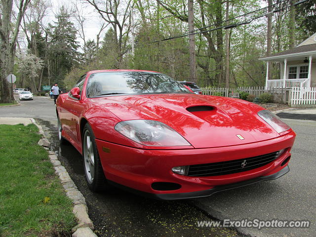 Ferrari 575M spotted in East norwich, New York