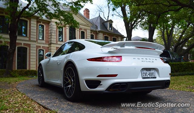 Porsche 911 Turbo spotted in Dallas, Texas