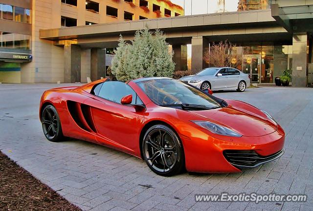 Mclaren MP4-12C spotted in Atlanta, Georgia