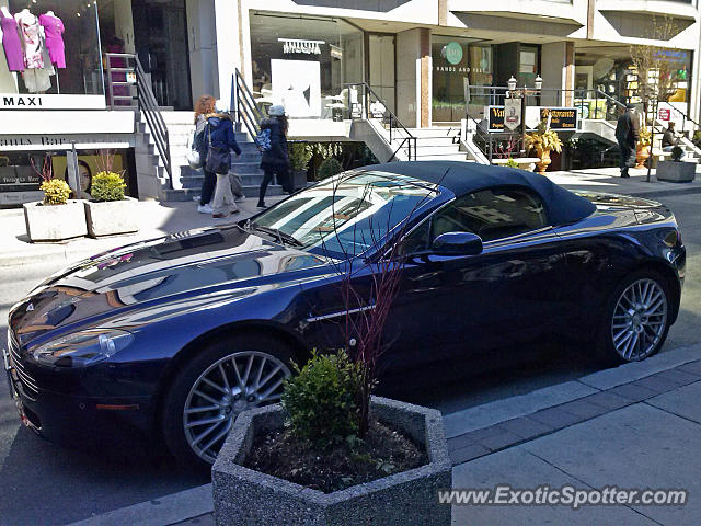 Aston Martin Vantage spotted in Toronto, Canada