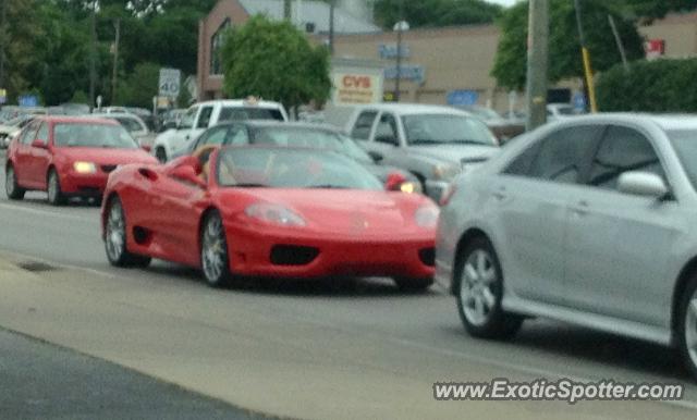 Ferrari 360 Modena spotted in Nashville, Tennessee