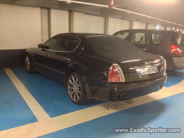 Maserati Quattroporte spotted in Orly, France